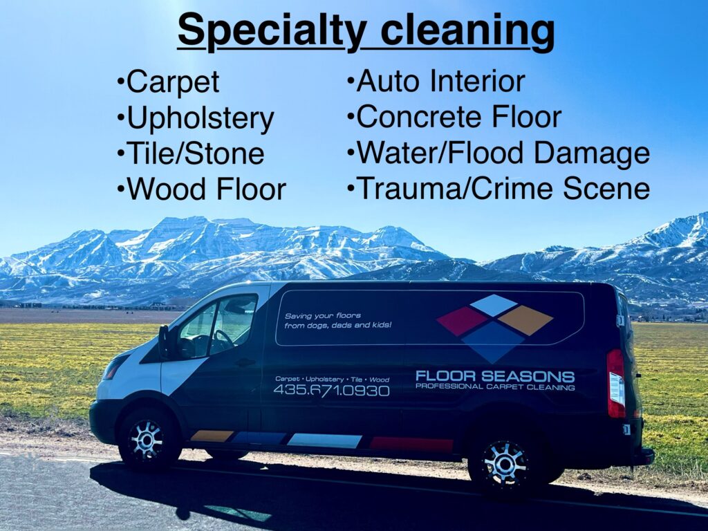 Picture of Floor Seasons Van with text